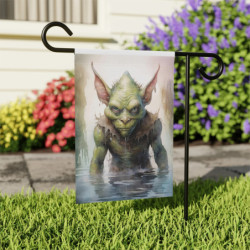 Evil Goblin Garden & House Flag Banner