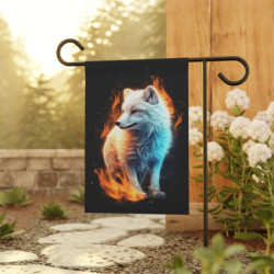 Fiery Fox Design Garden & House Flag Banner