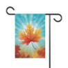 Fall Maple Leaf Garden & House Flag Banner