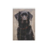 Black Labrador Retriever Garden & House Flag Banner