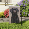 Black Labrador Retriever Garden & House Flag Banner