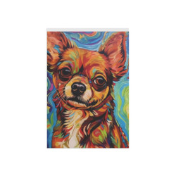 Bright Chihuahua Garden & House Flag Banner