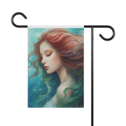 Beautiful Mermaid Garden & House Flag Banner