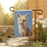 Kit Fox Portrait Design Garden & House Flag Banner