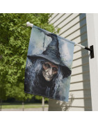 Fall and Halloween Themed Home and Garden Flag  Banners