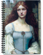 Pre-Raphaelite Damsel Notebooks